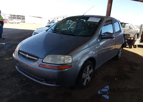 2006 Chevrolet Aveo Ls from USA, damaged, VIN KL1TD66616B542759